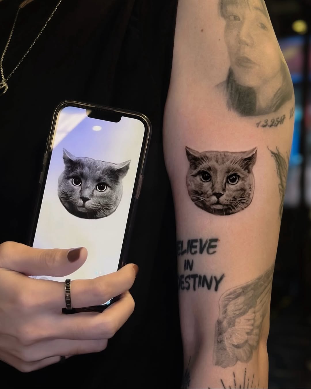 Tattoo by @noir_ink.tattookorat — realism, black_and_grey