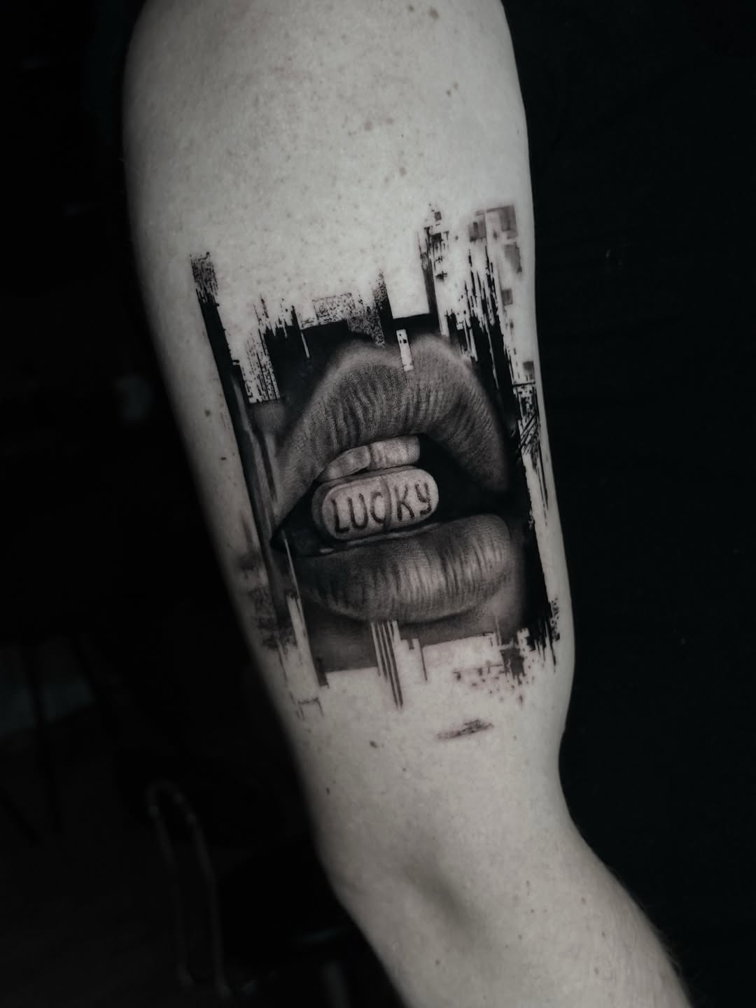 Tattoo by @lisa_tattooer — realism, black_and_grey