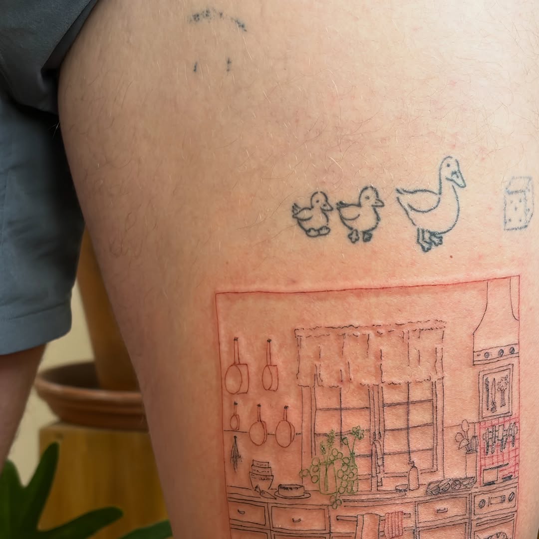 Tattoo by @babyjab_tattoo — fine_line, illustrative
