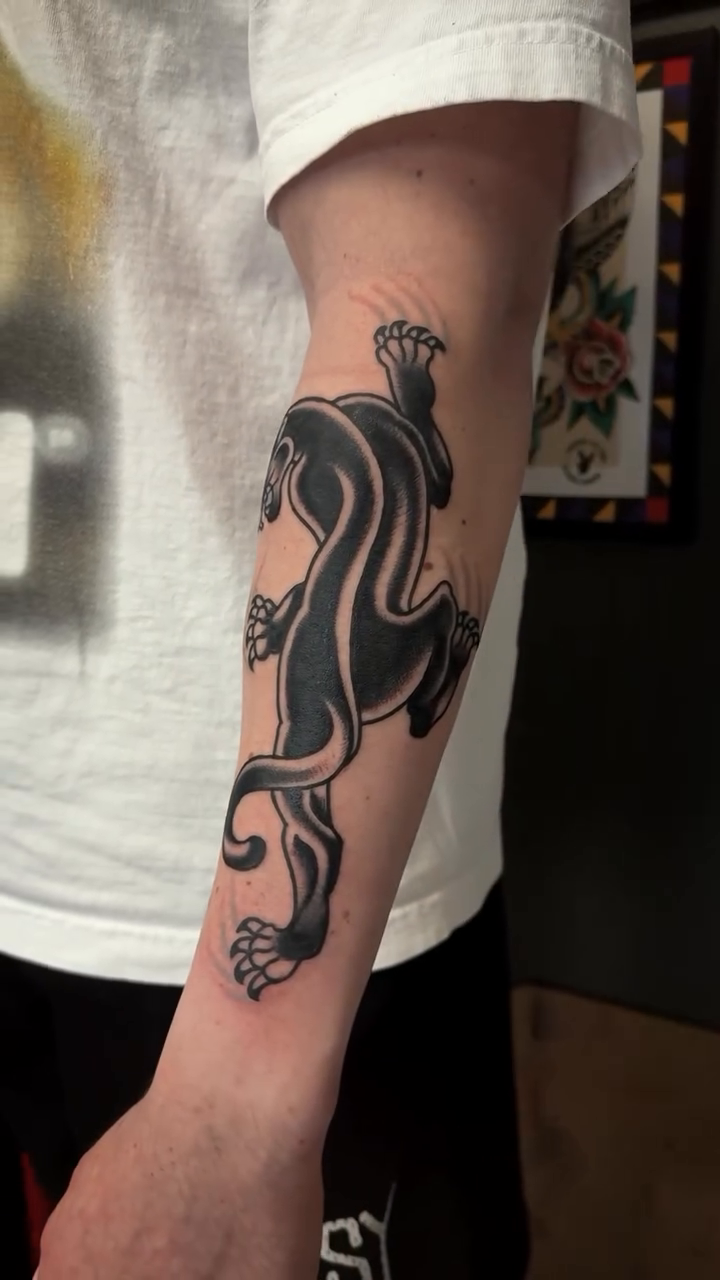Tattoo by @cooper.tattoo — blackwork