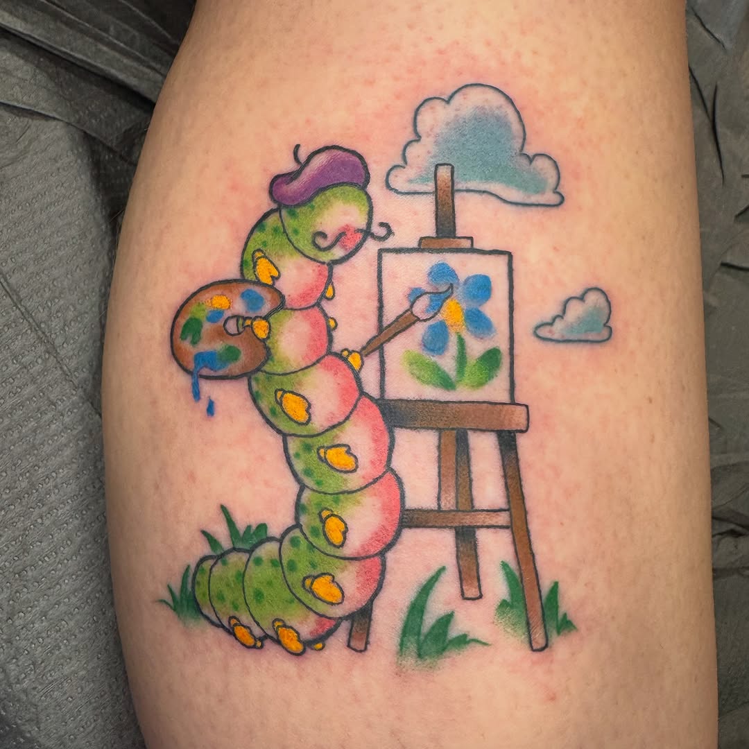 Tattoo by @lizatattoos — new_school