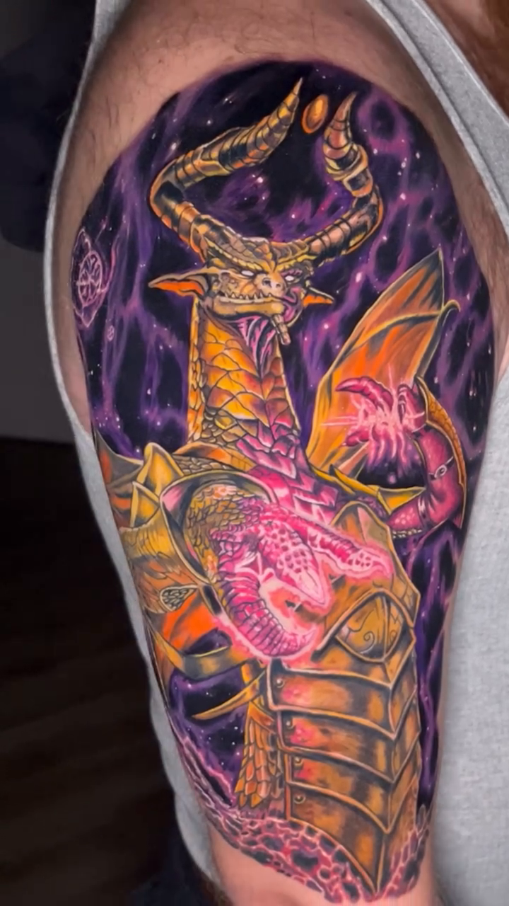 Tattoo by @samhyndmanart — realism, dark_realism