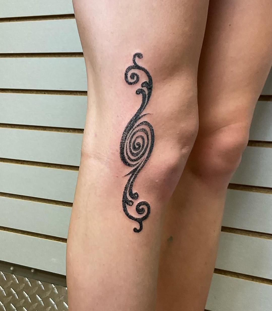 Tattoo by @maddi.sue.art — tribal
