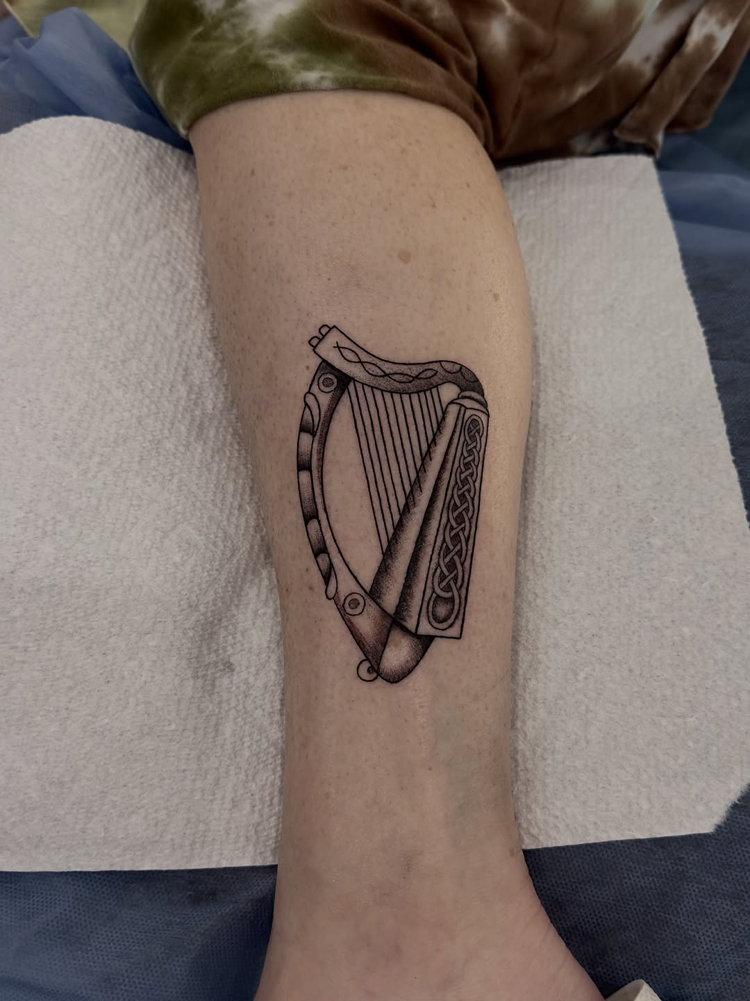 Tattoo by @irishmatt_tattoo — black_and_grey, ornamental