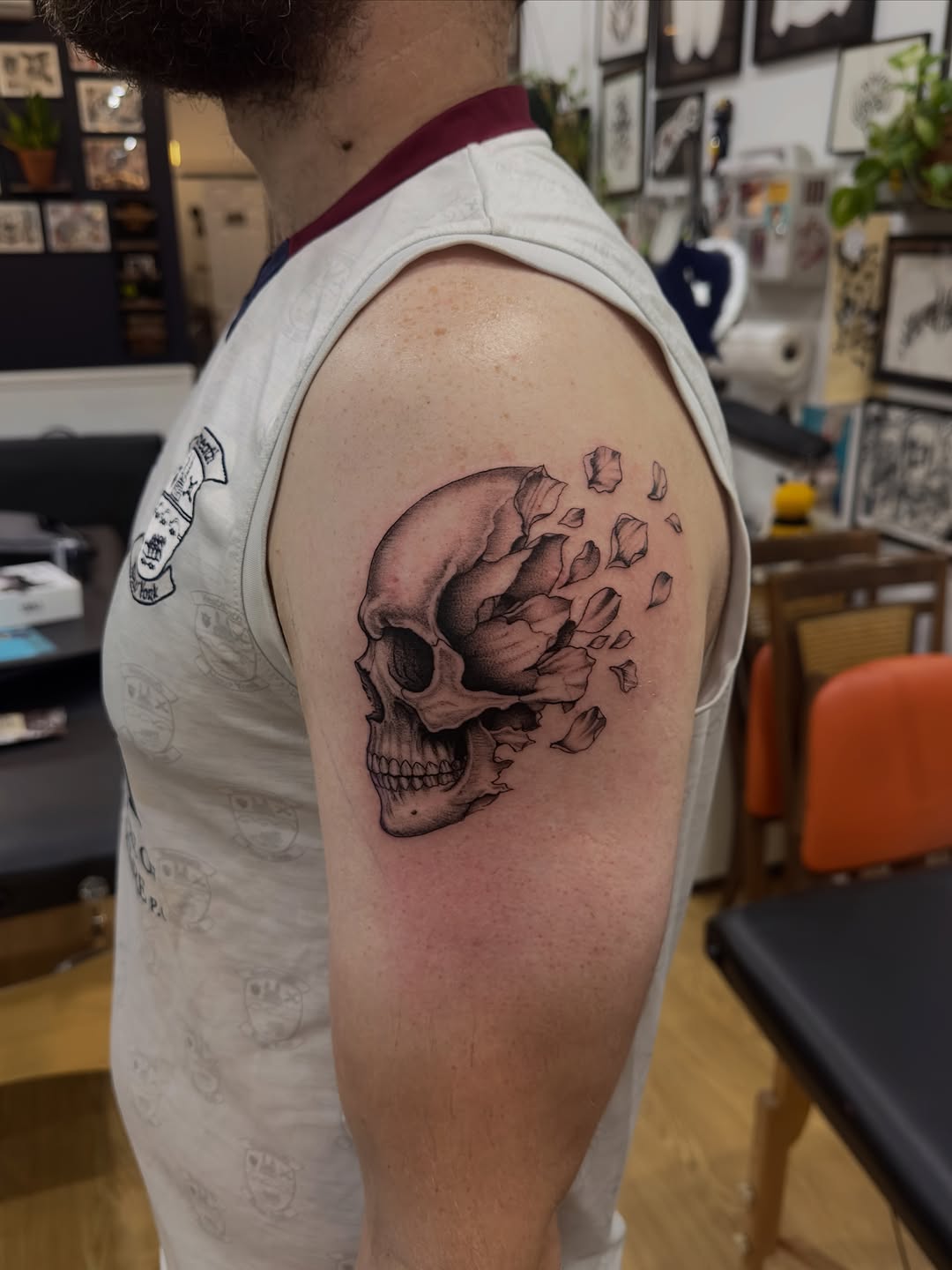 Tattoo by @irishmatt_tattoo — realism, black_and_grey