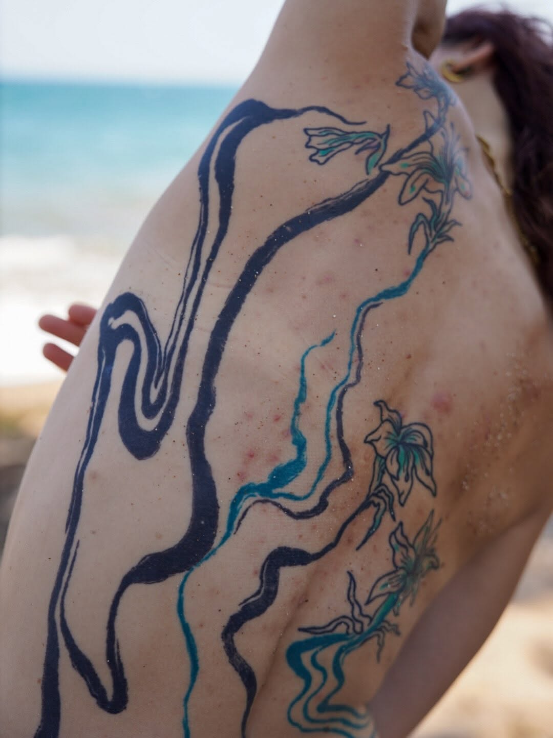 Tattoo by @kyklothymia — illustrative, watercolor