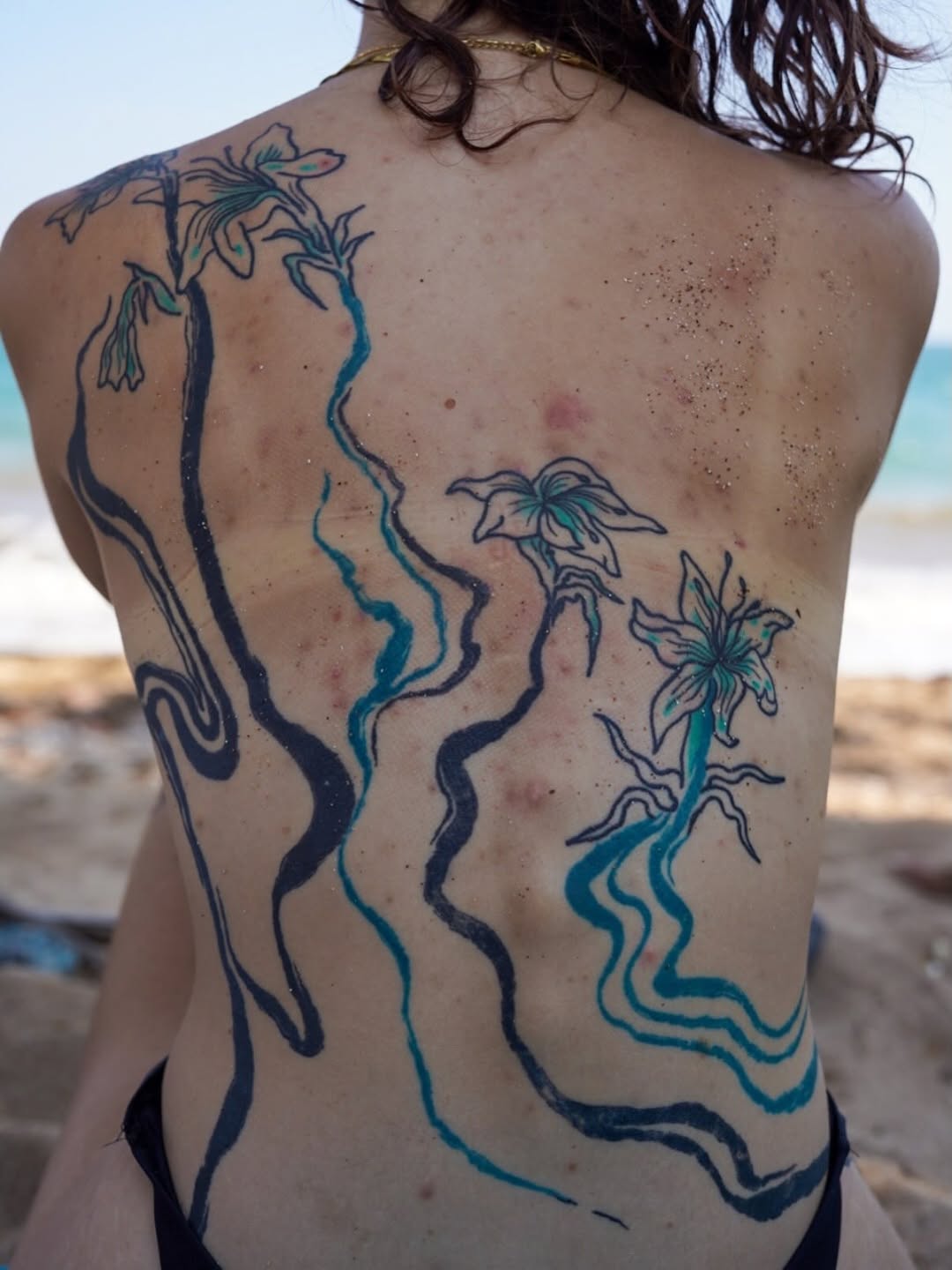 Tattoo by @kyklothymia — illustrative, watercolor