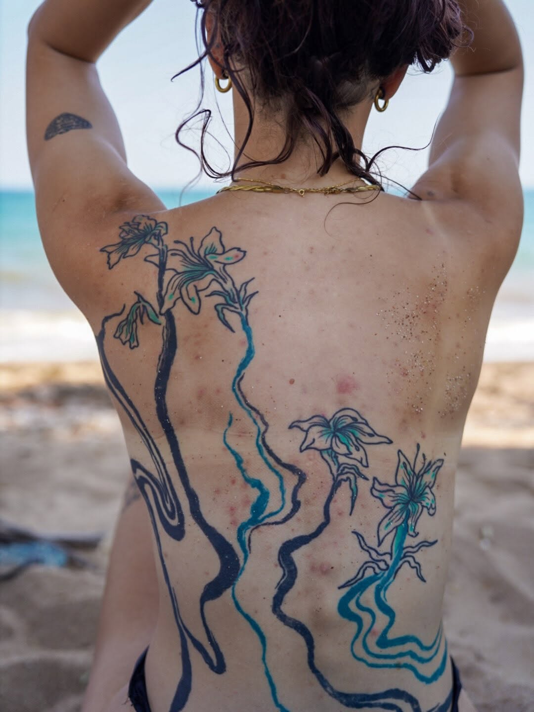 Tattoo by @kyklothymia — fine_line, watercolor
