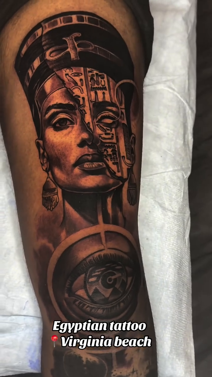 Tattoo by @flying_tiger_social_club — realism, black_and_grey