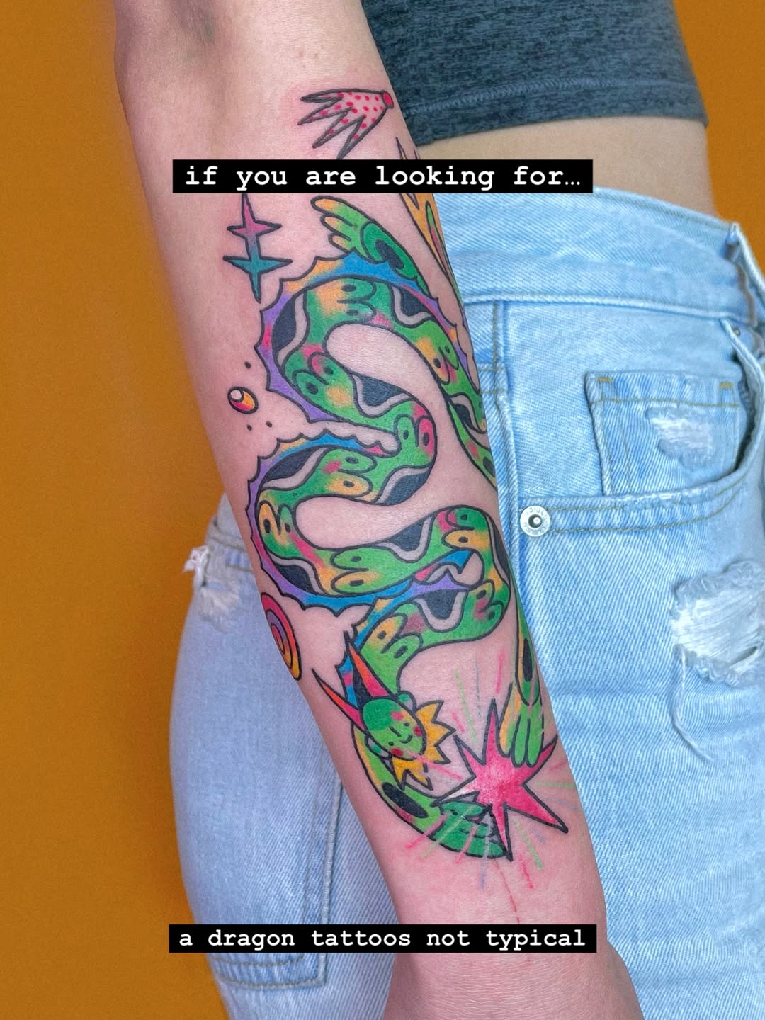 Tattoo by @youniseaweed — new_school