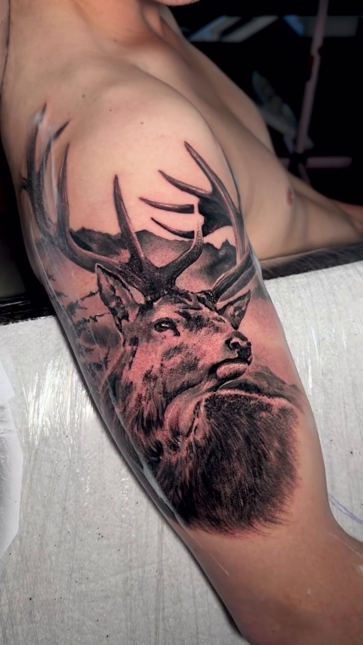Tattoo by @vlad.tatto_o โ realism, black_and_grey