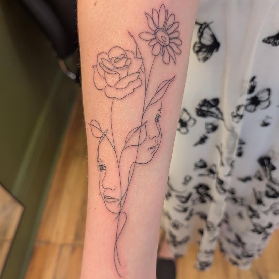 Tattoo by @mothandflametattoos — fine_line