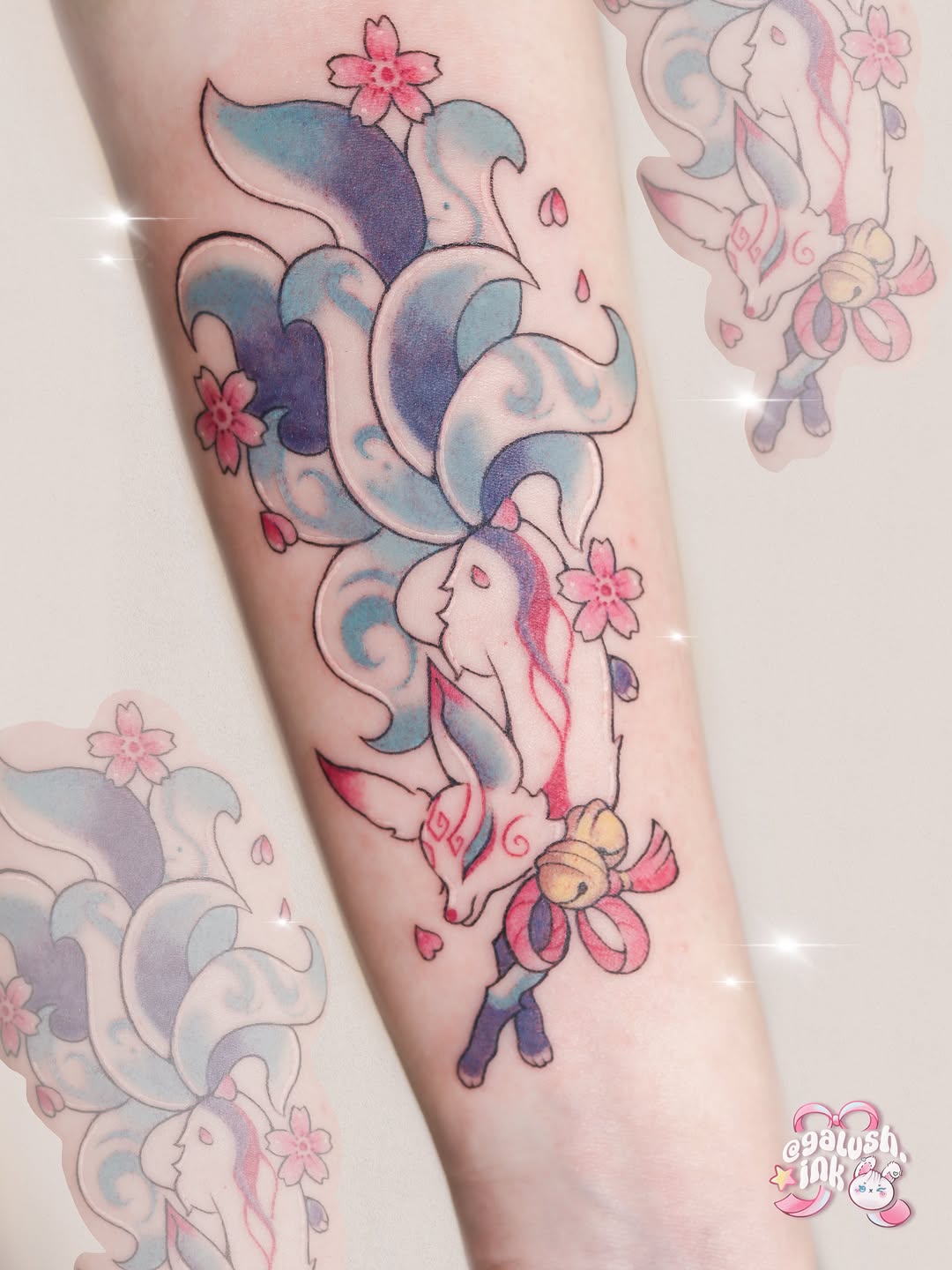 Tattoo by @galush.ink โ new_school, anime