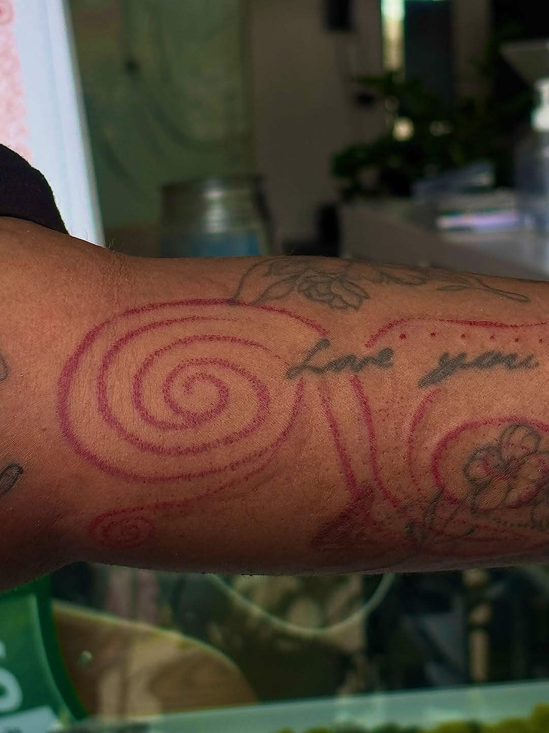 Tattoo by @skorpioink — lettering_script