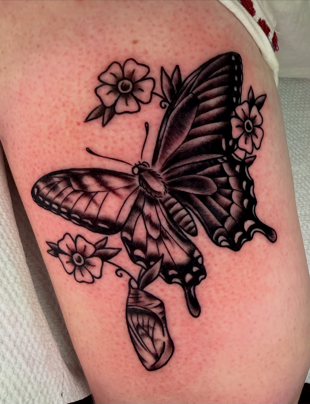 Tattoo by @tattoosbysav — american_traditional, black_and_grey