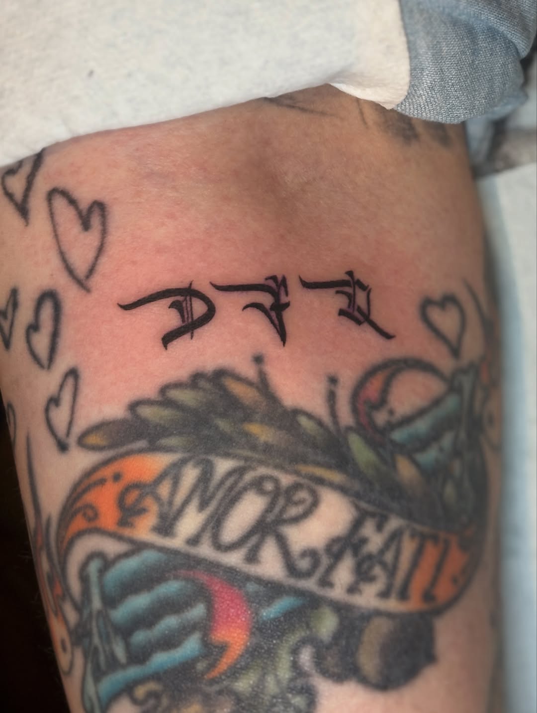 Tattoo by @draventoewstattoo β lettering_script