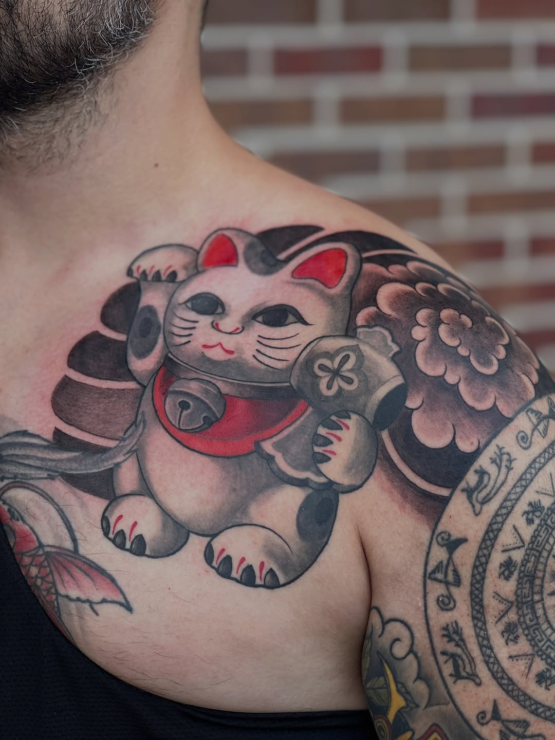 Tattoo by @paul.t.schulz_tattoos — japanese_irezumi, black_and_grey
