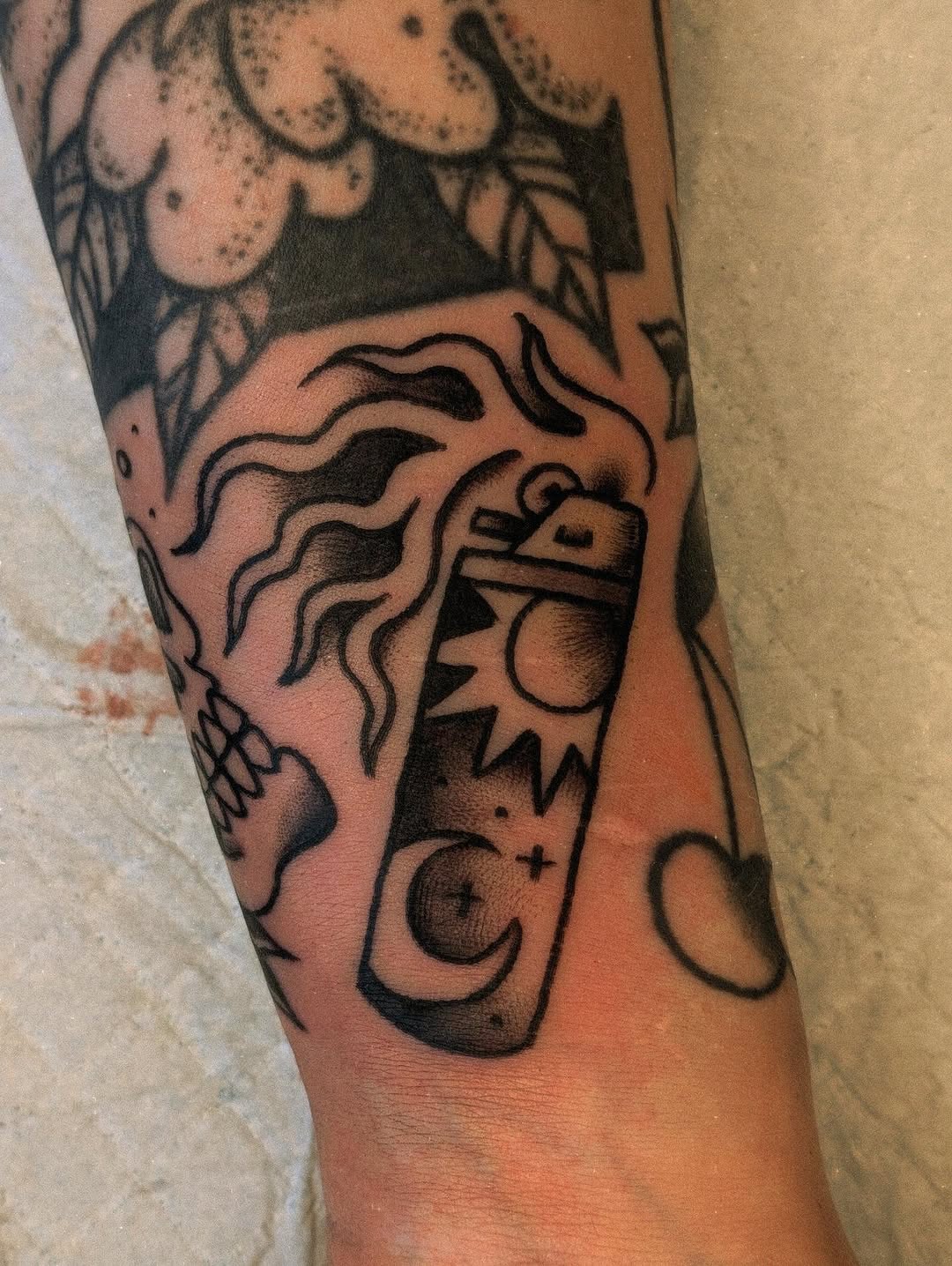 Tattoo by @sinisterspud — american_traditional