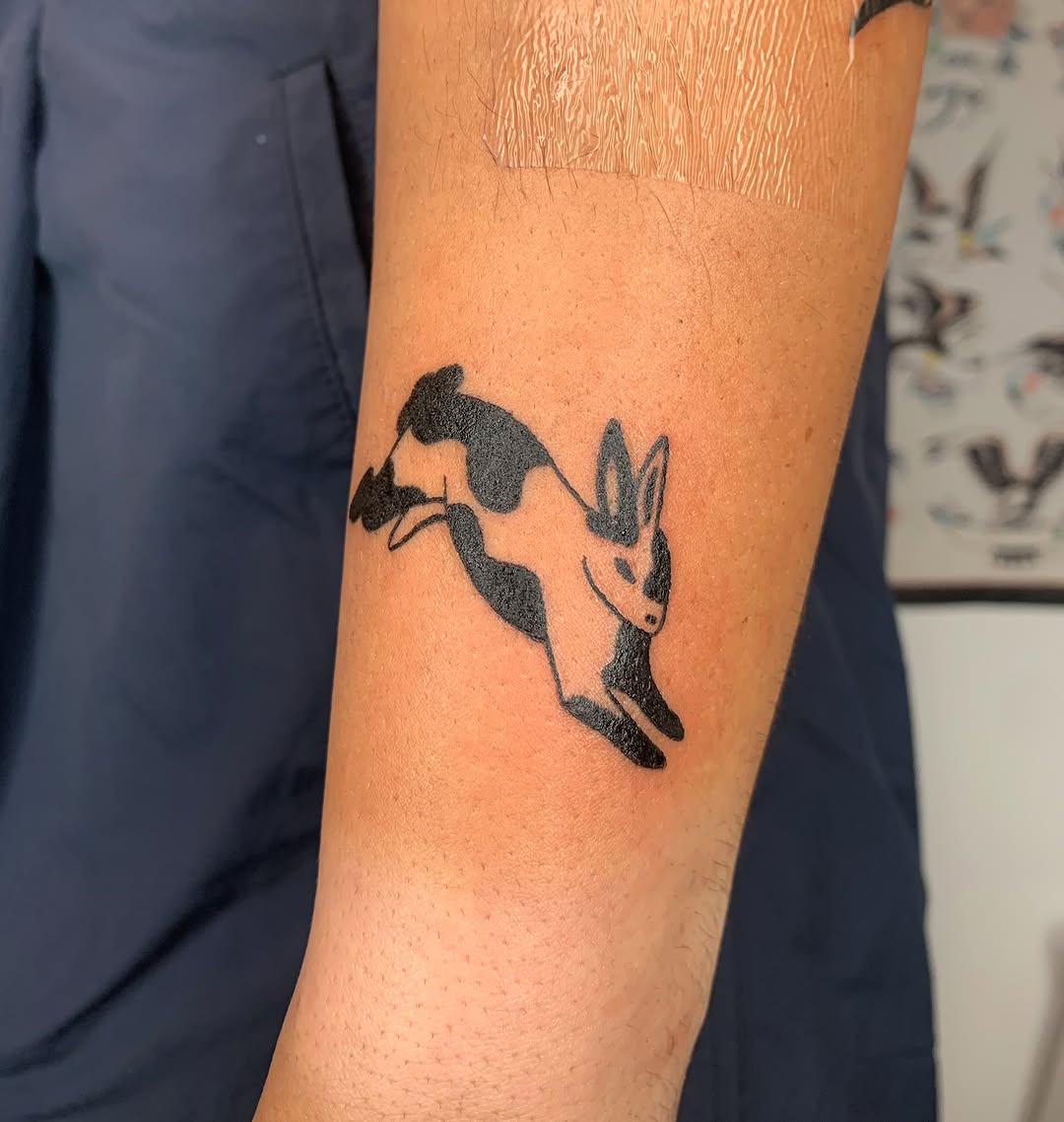 Tattoo by @bfrank.tattoo — blackwork