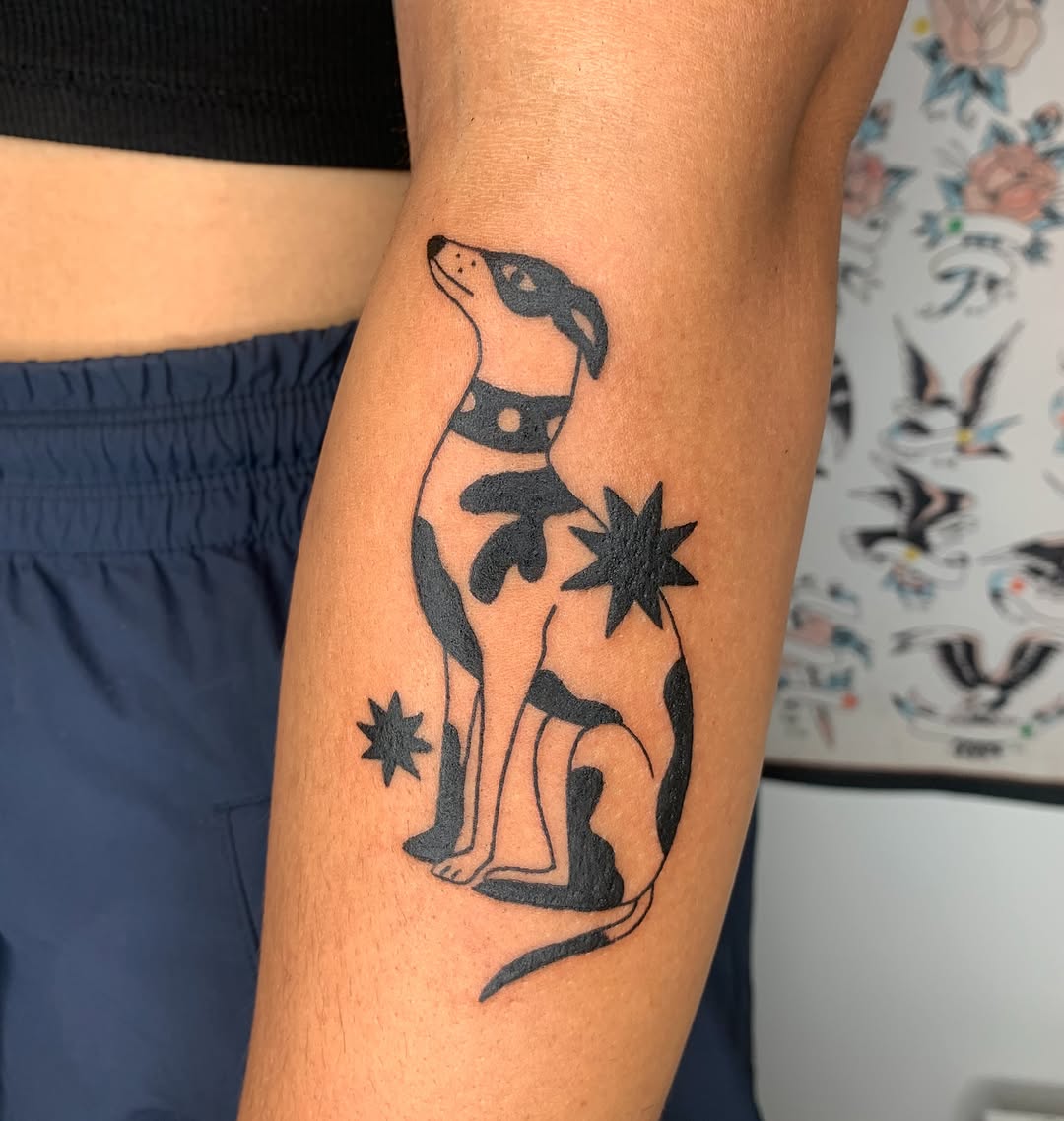 Tattoo by @bfrank.tattoo — blackwork