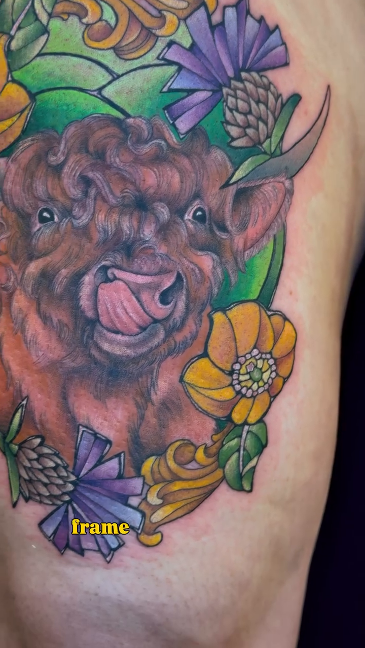 Tattoo by @moggtattoo — realism, neo_traditional