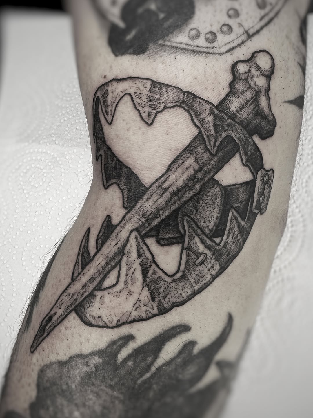Tattoo by @panyvinoo โ black_and_grey, realism