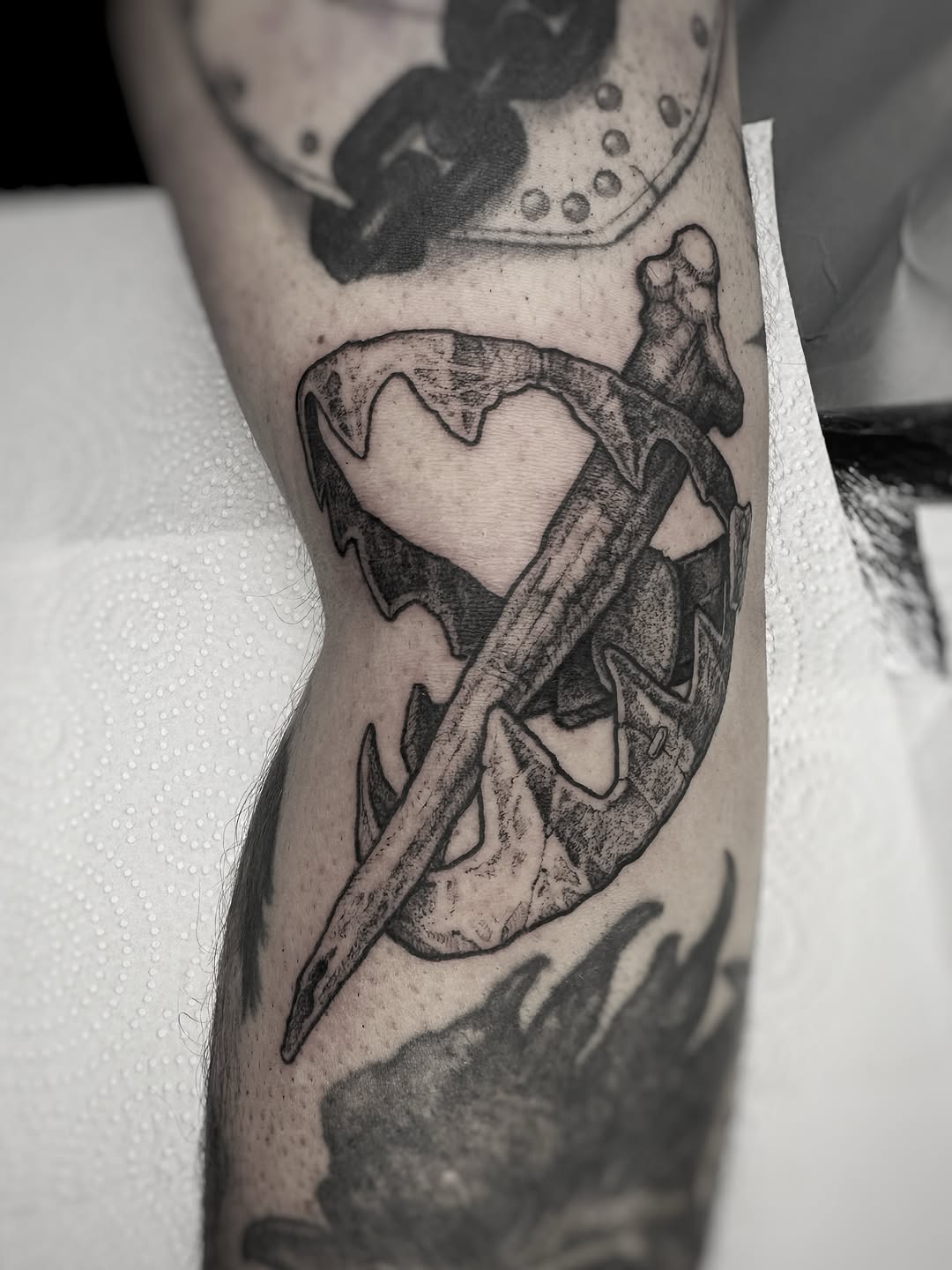 Tattoo by @panyvinoo โ realism, black_and_grey