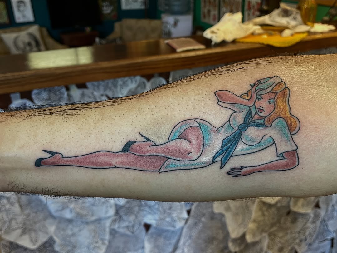 Tattoo by @julietattoos — american_traditional