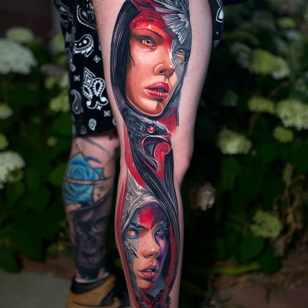 Tattoo by @gallant_tattoos — realism, dark_realism
