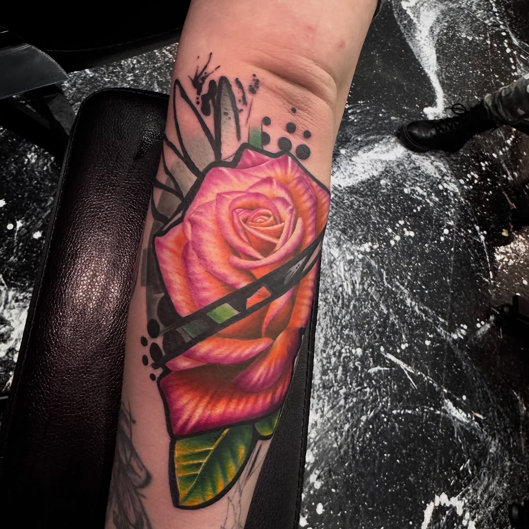 Tattoo by @gallant_tattoos — realism, trash_polka