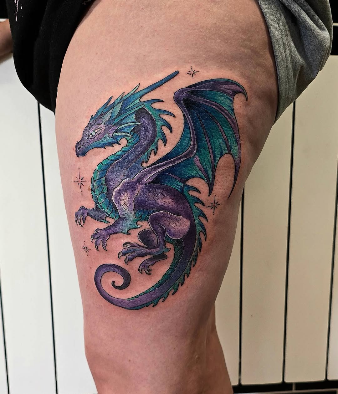 Tattoo by @bn13tattooist — neo_traditional, realism