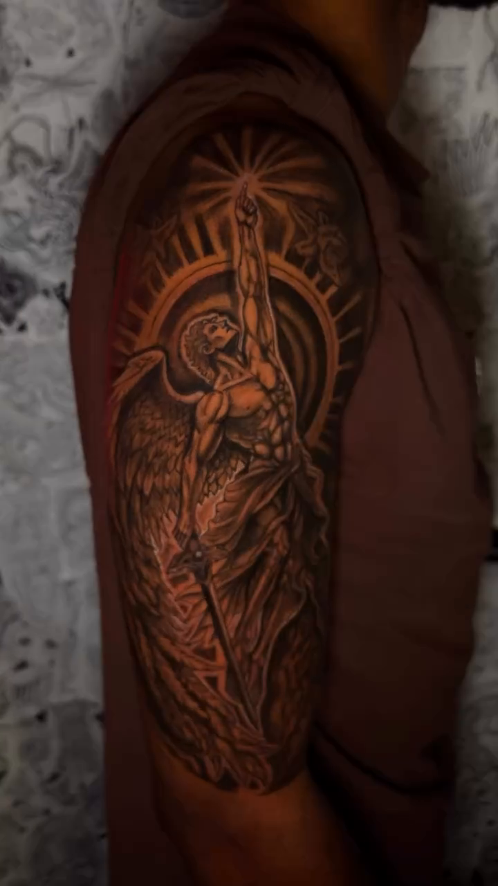 Tattoo by @monterrosa.ink β black_and_grey, realism