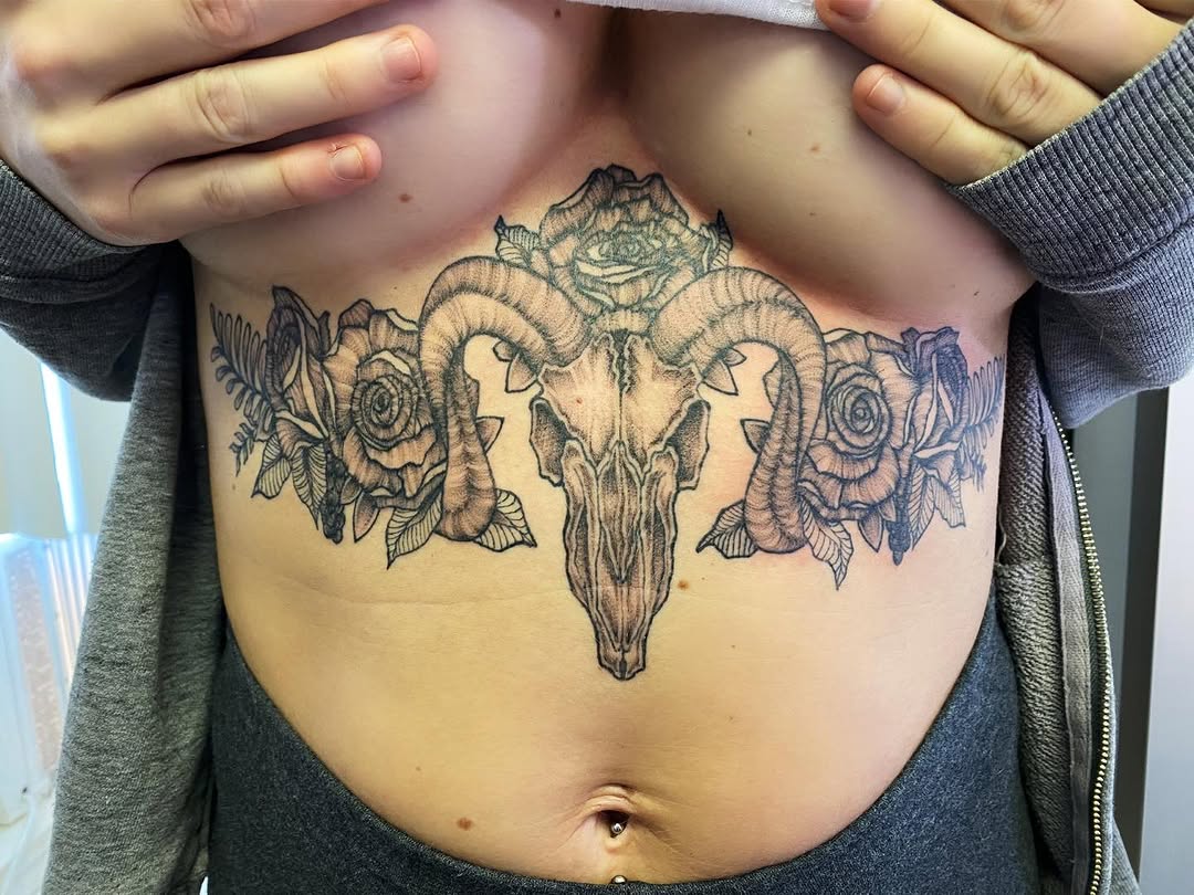 Tattoo by @babydolltats โ black_and_grey, realism