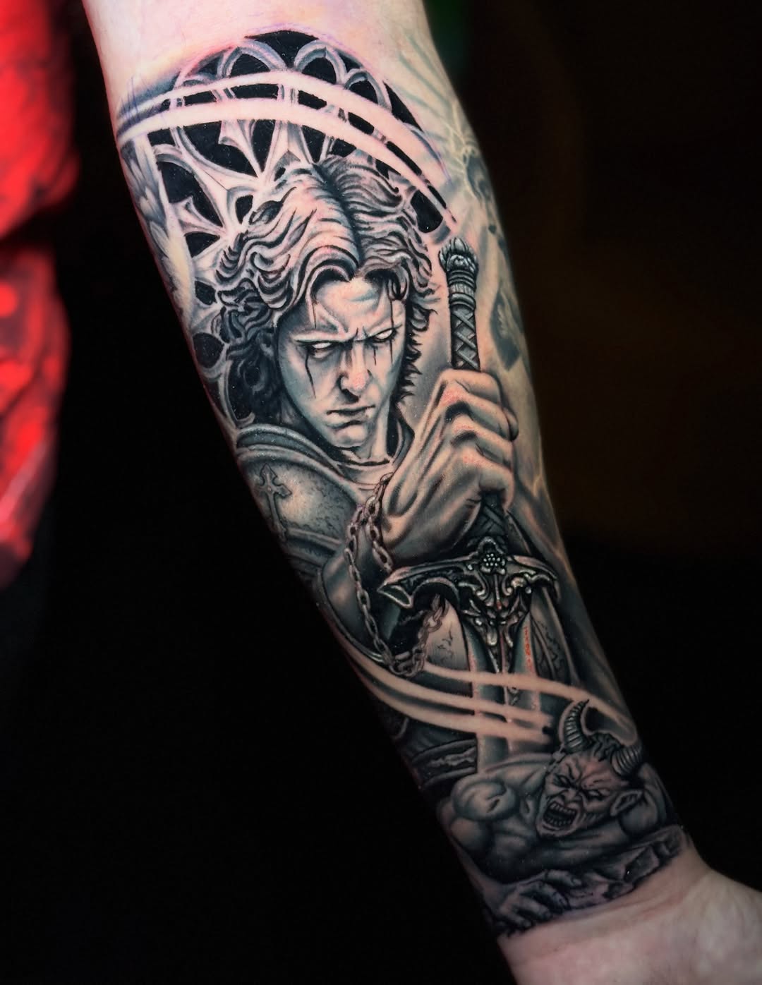 Tattoo by @d.muns_ink — realism, dark_realism