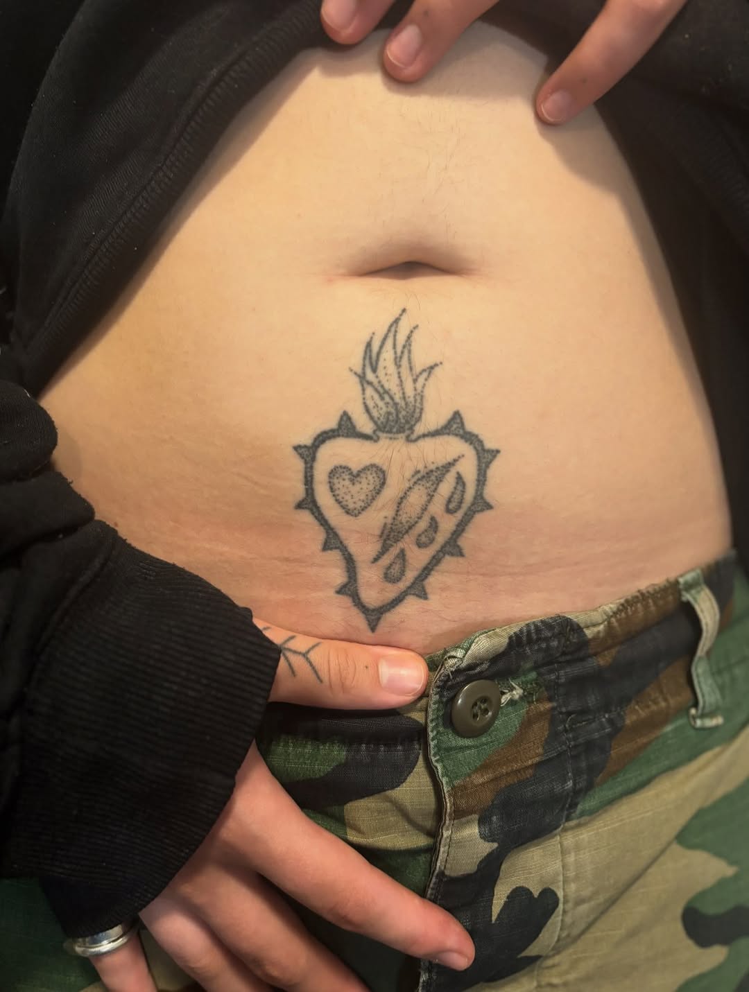 Tattoo by @rat.hearts โ fine_line, black_and_grey
