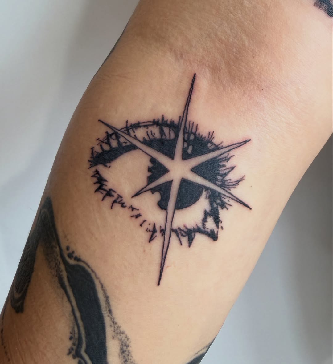 Tattoo by @kathrills β blackwork, illustrative
