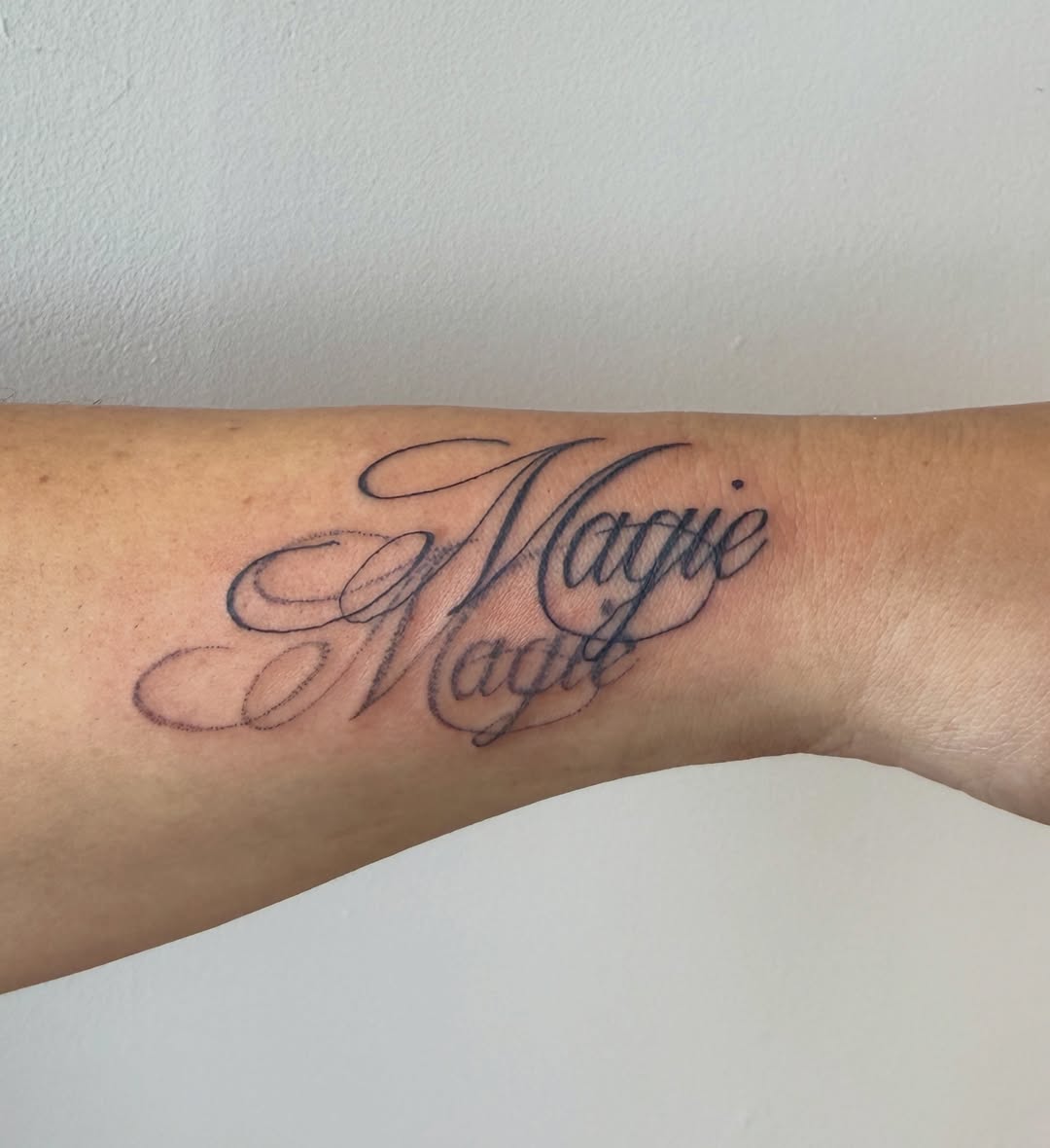 Tattoo by @kathrills β lettering_script, fine_line