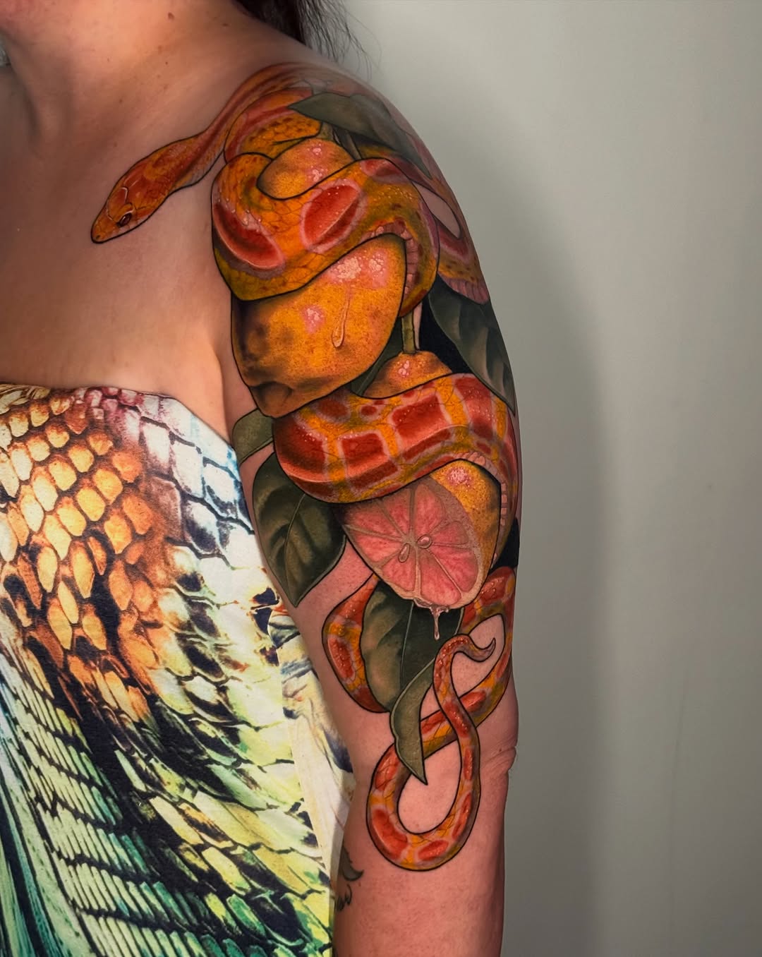 Tattoo by @catherineterlop โ realism, color