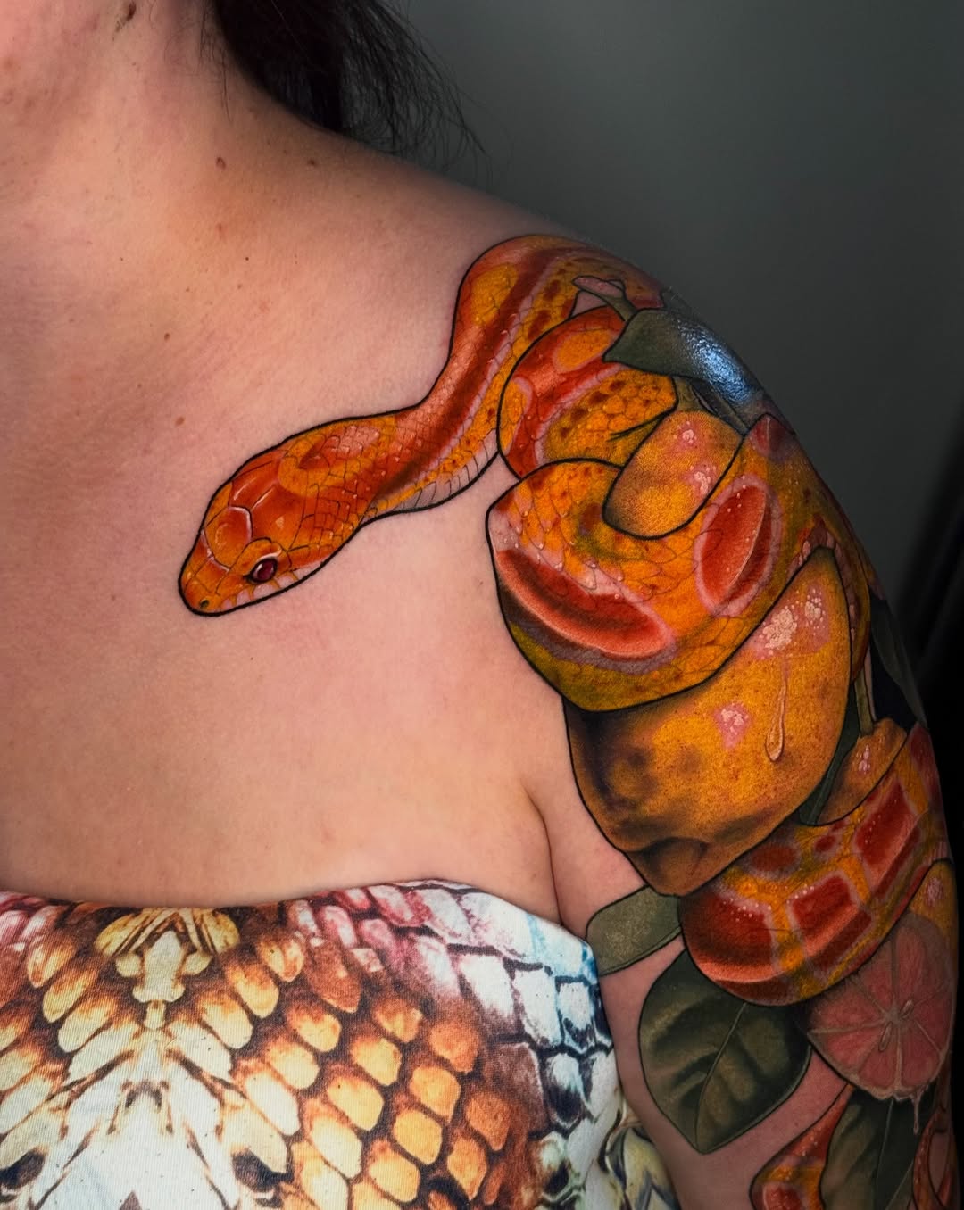 Tattoo by @catherineterlop โ realism, color