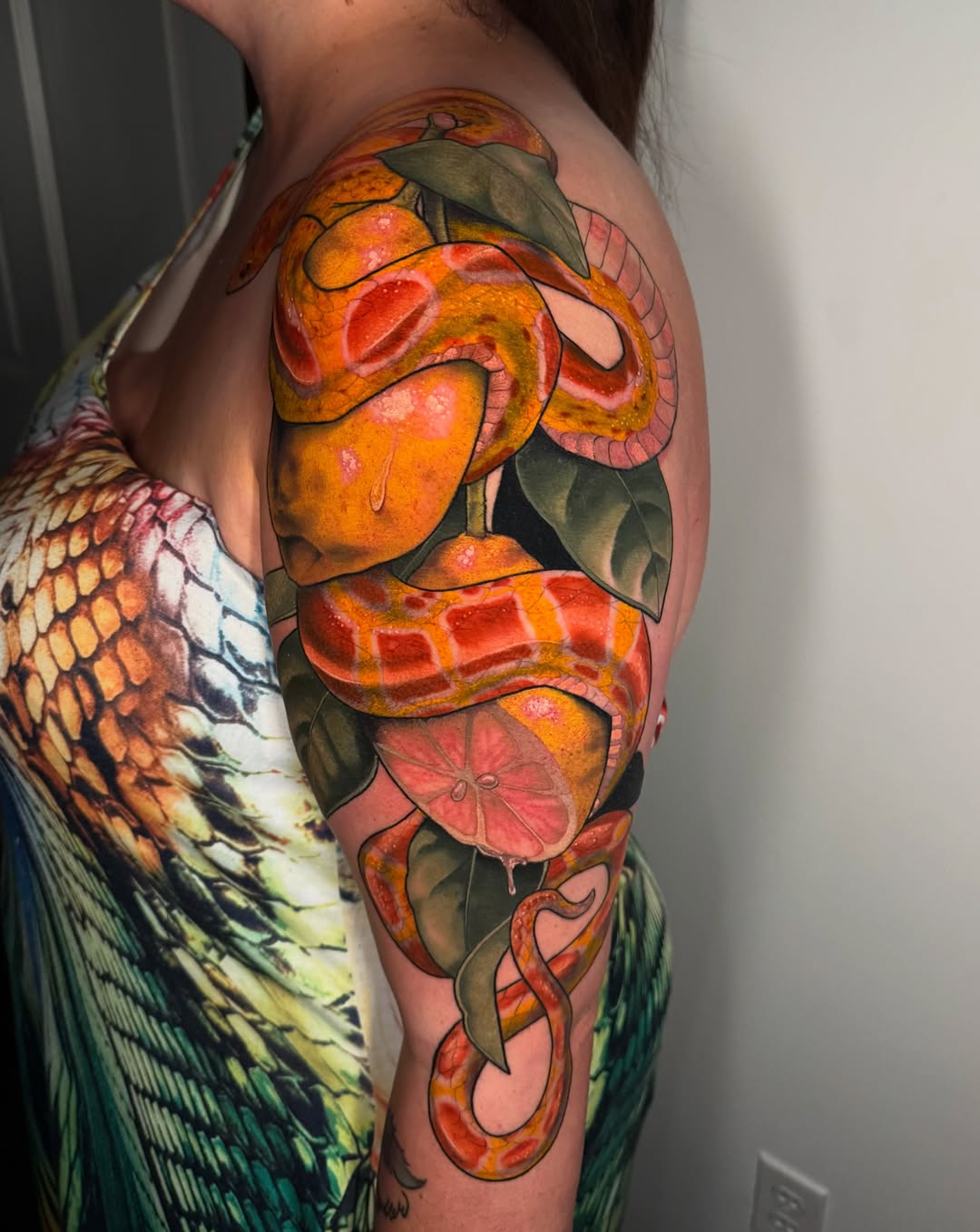 Tattoo by @catherineterlop โ realism, trash_polka