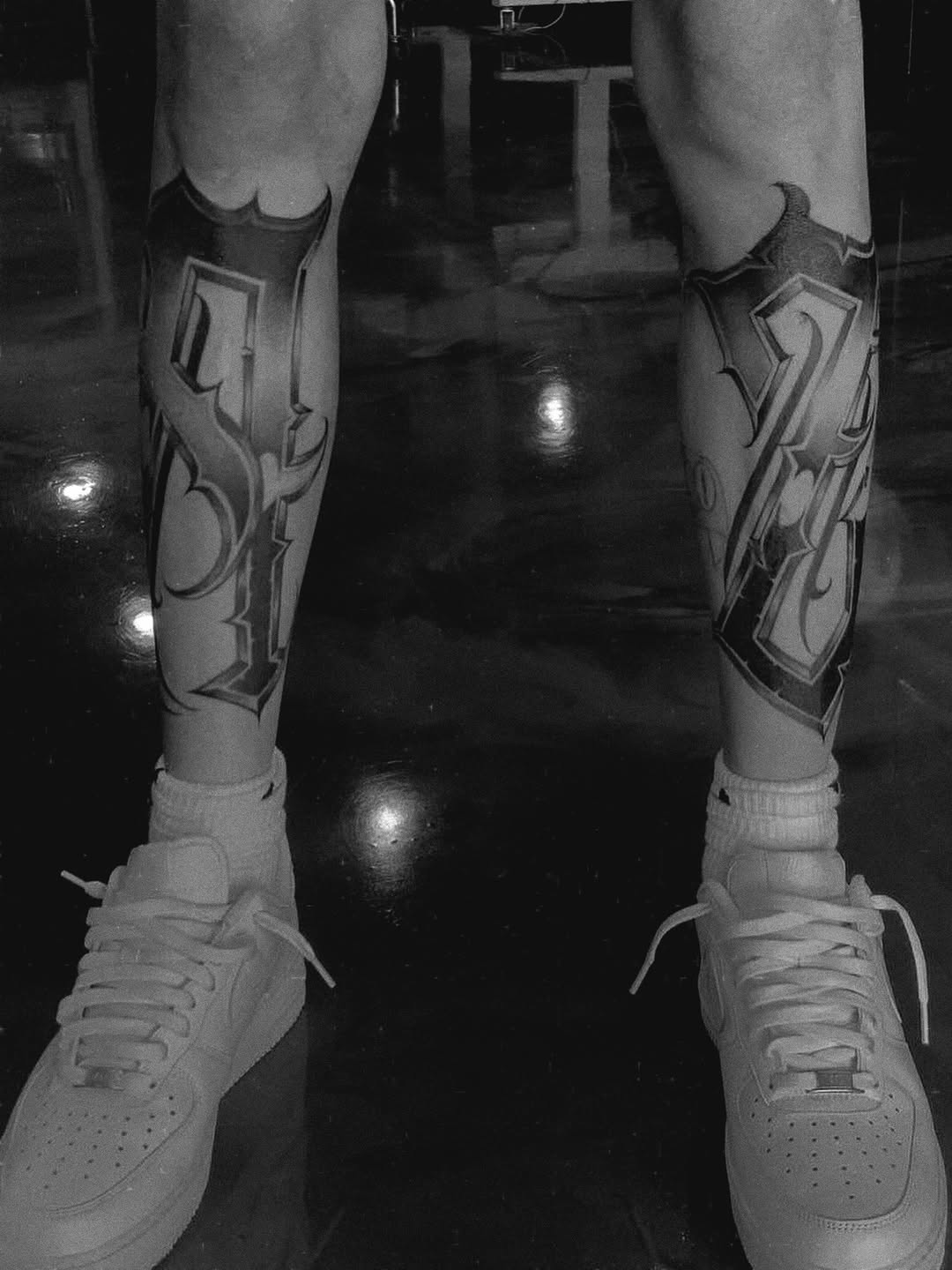 Tattoo by @paul_racks — lettering_script, chicano