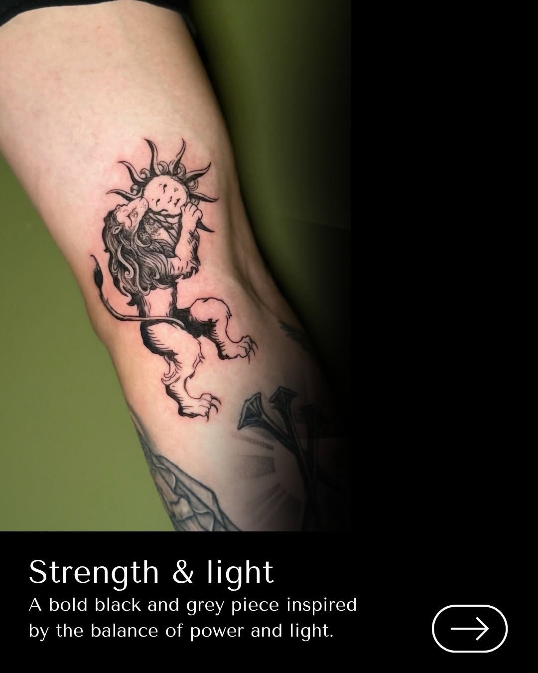Tattoo by @sumsumtattoos โ black_and_grey, illustrative