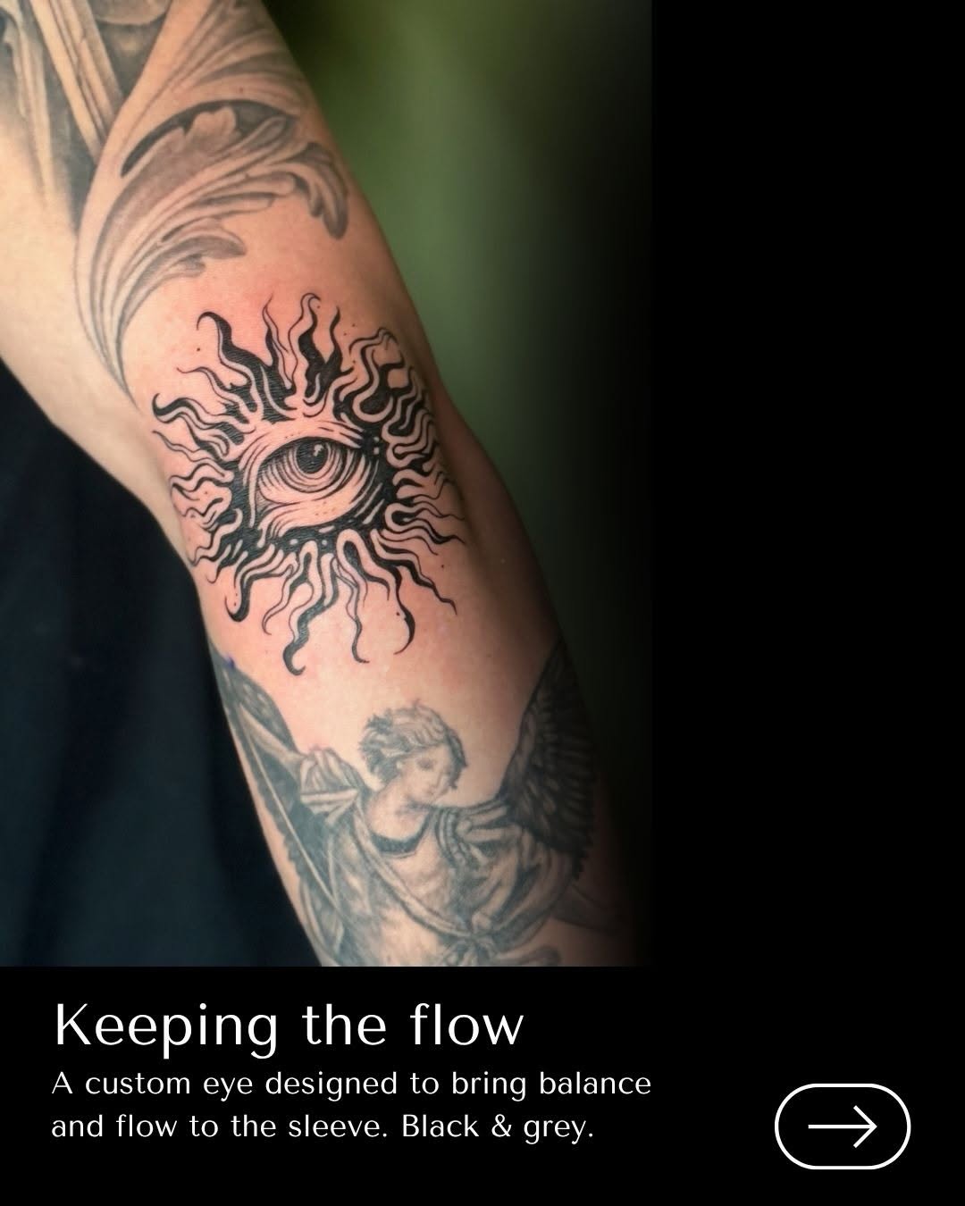 Tattoo by @sumsumtattoos โ black_and_grey, realism
