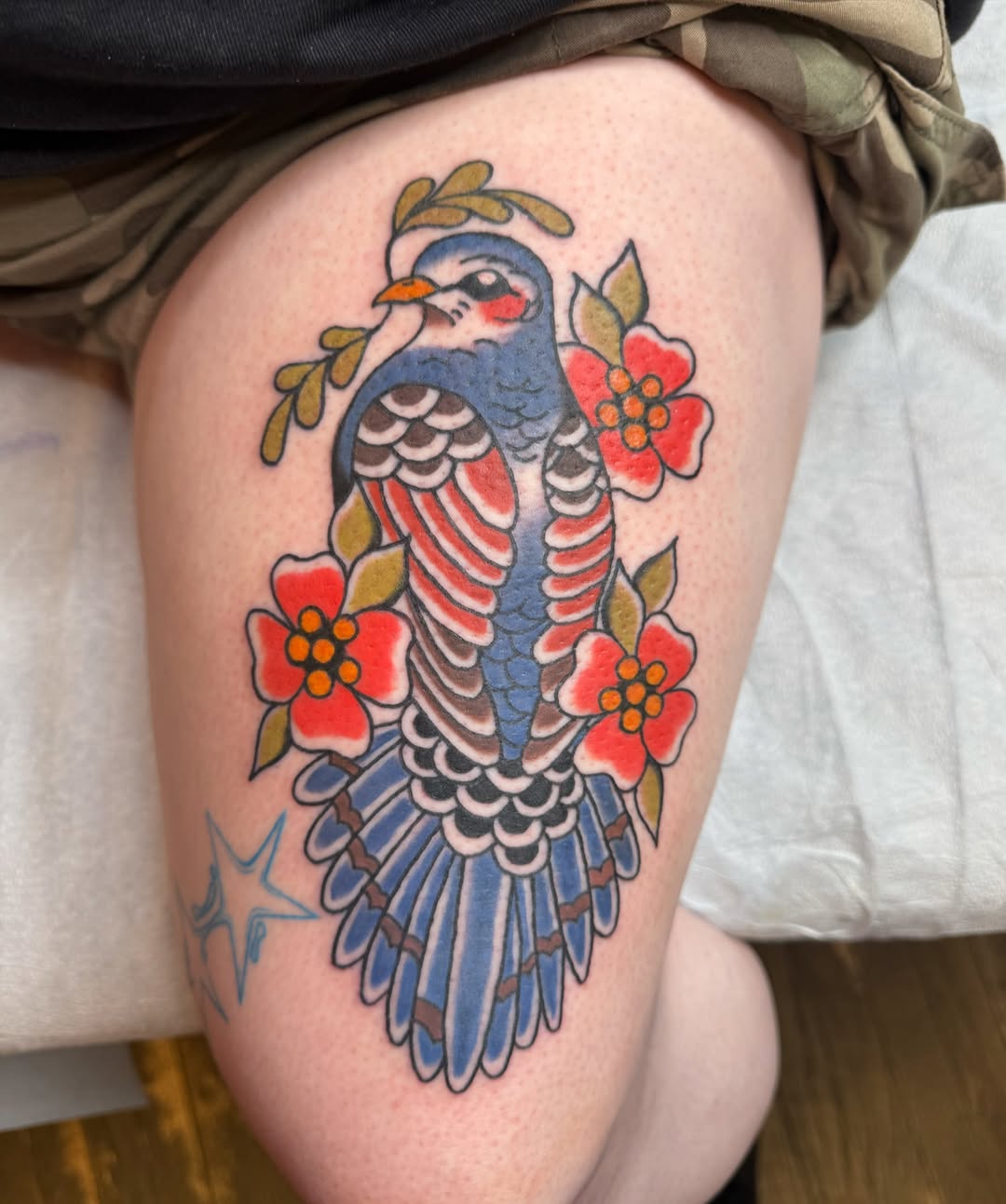 Tattoo by @areubeewhy — american_traditional