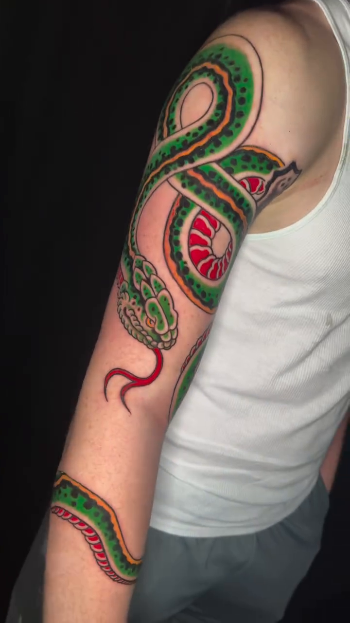 Tattoo by @mattbrookstattoo — japanese_irezumi, neo_traditional