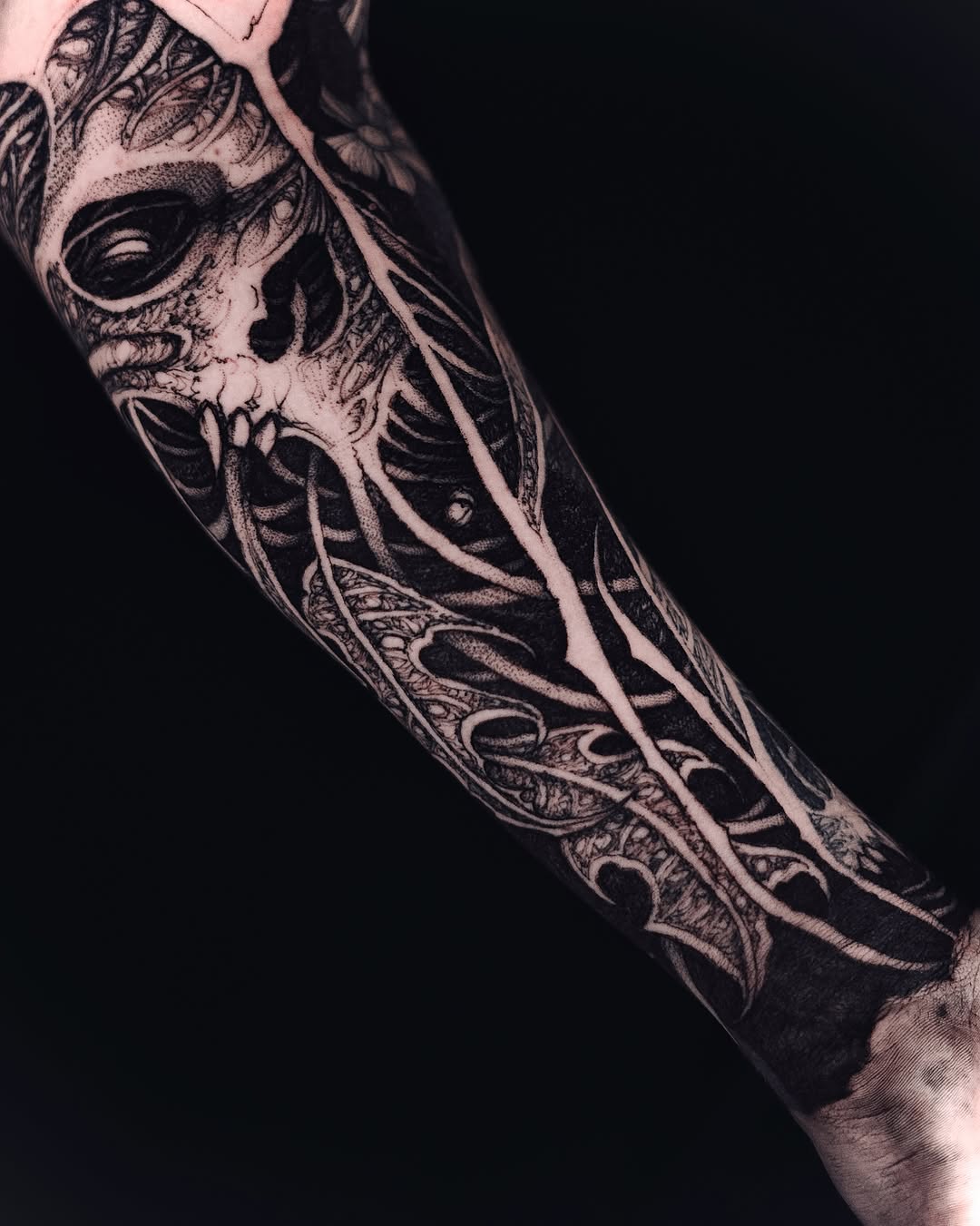 Tattoo work at Villain Arts Nashville Tattoo Convention 2026