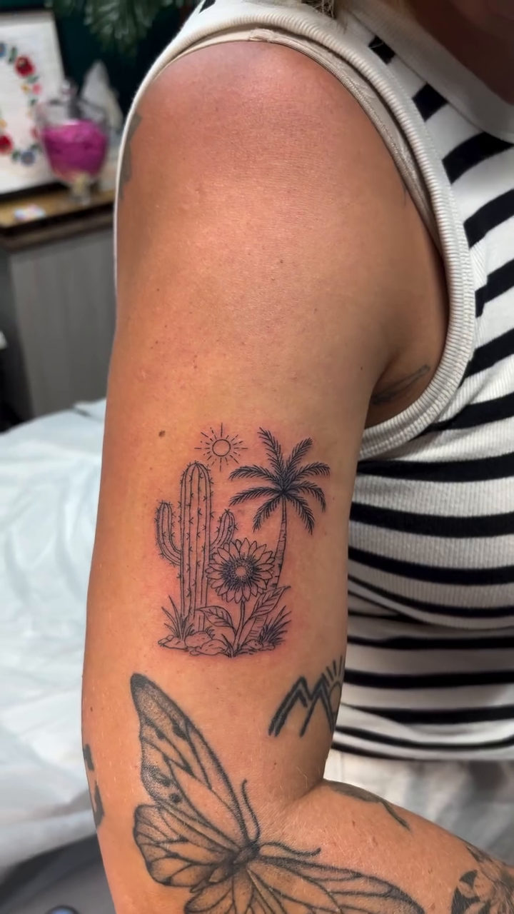 Tattoo by @tinyelephant_ink — fine_line, illustrative