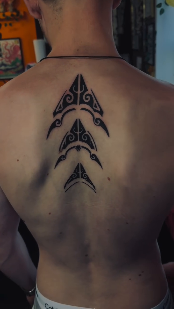 Tattoo by @fkry_tattoo โ tribal