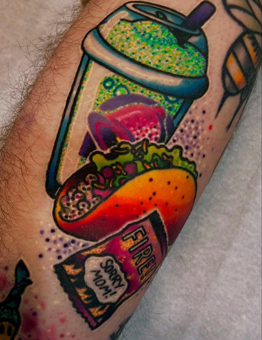 Tattoo by @counttatula — new_school