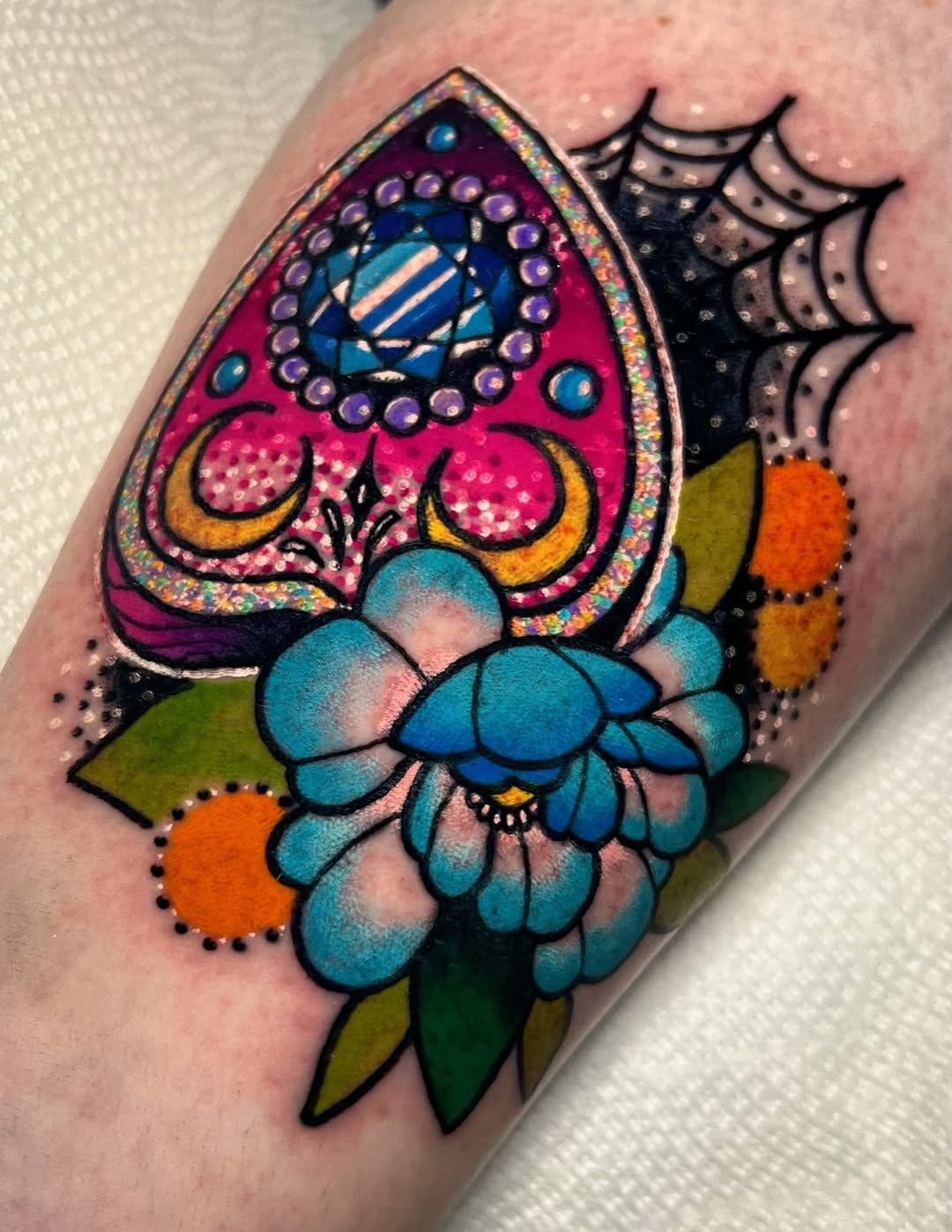 Tattoo by @counttatula — neo_traditional, blackwork